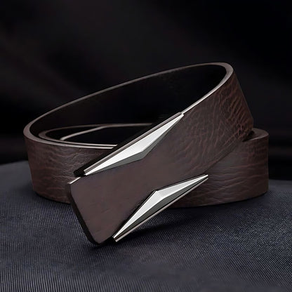 ZenithPoint Genuine Leather Unisex Belt