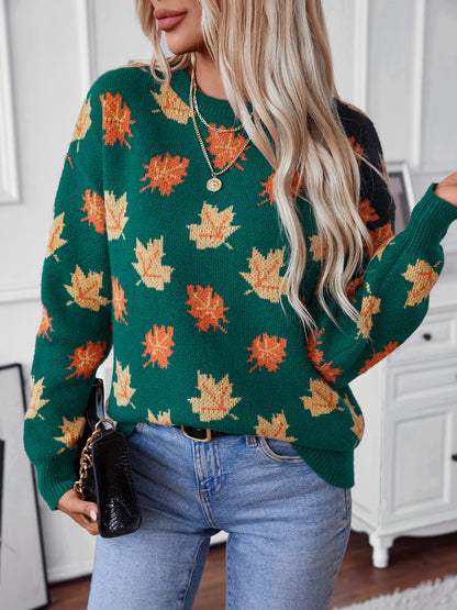 Maple Hues Sweater