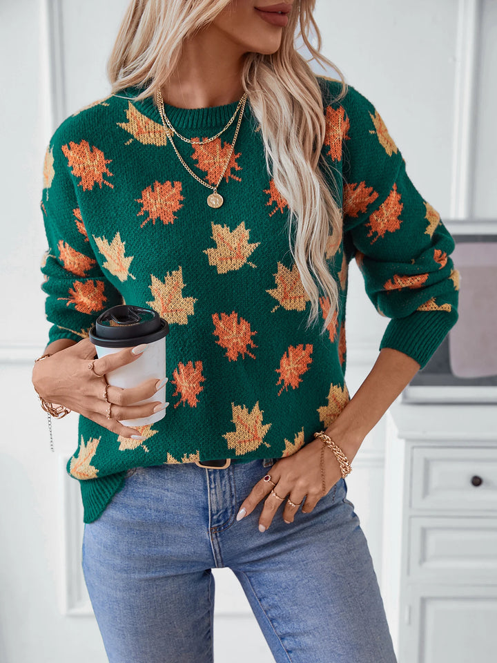 Maple Hues Sweater