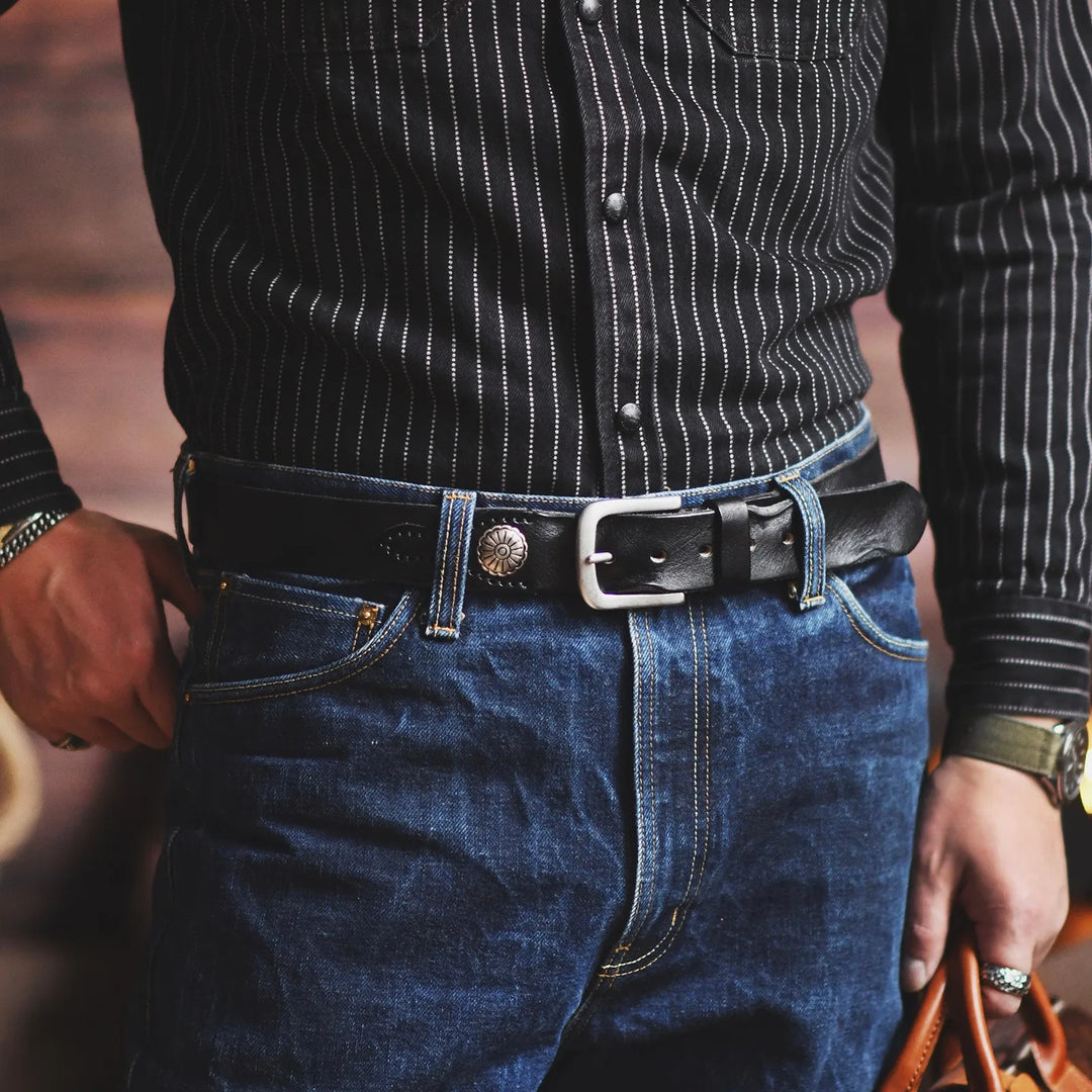 The Bronco Leather Belt