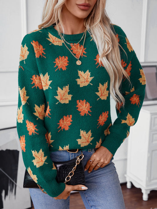 Maple Hues Sweater