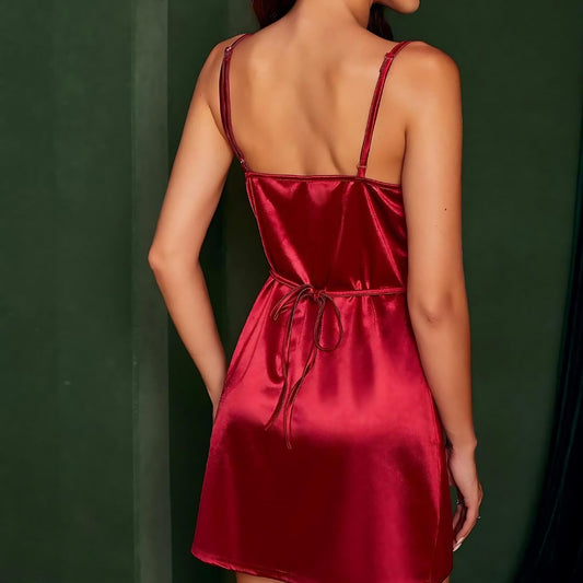 Satin Whisper Mini Dress