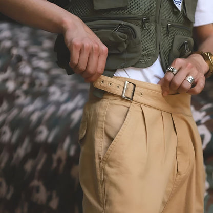 Cotton Gurkha shorts