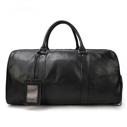 The Weekender Genuine Leather Duffle Bag