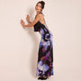 Aura Bloom Halter Gown FloralSM-063-FLORAL-S