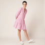 Blush Picnic Gingham Mini Dress PinkSM-066-PINK-S
