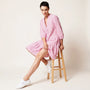 Blush Picnic Gingham Mini Dress PinkSM-066-PINK-S