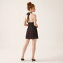 Cherry Noir Halter Mini Dress BlackSM-032-BLACK-S