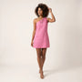 Midnight Muse One - Shoulder Mini Dress PinkSM-067-PINK-S