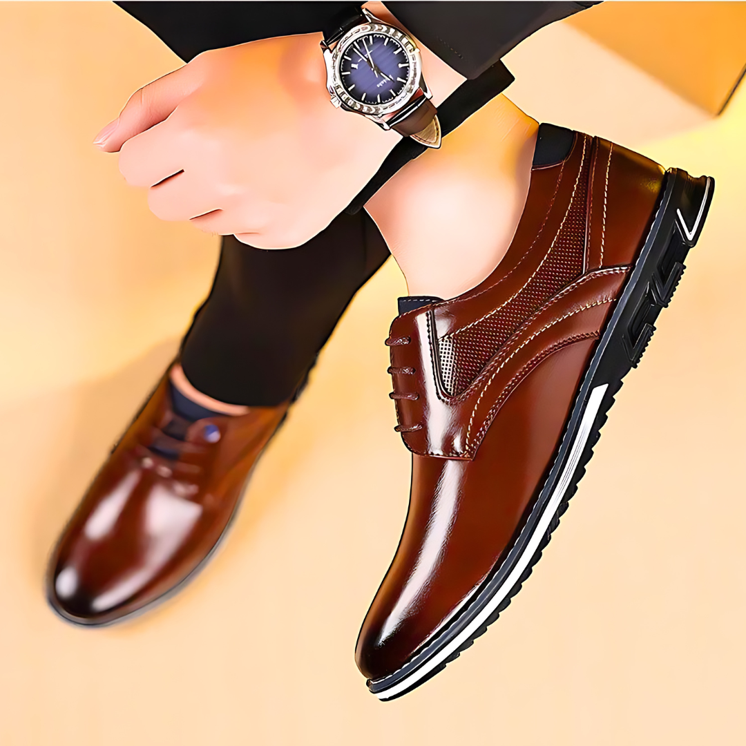 UrbanStride Classic Men's Business Casual Leather shoes