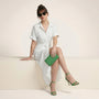 Noir Flow Belted Midi Shirt Dress WhiteSM-031-WHITE-S